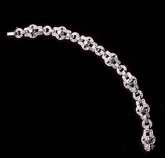 Platinum and Diamond Bracelet