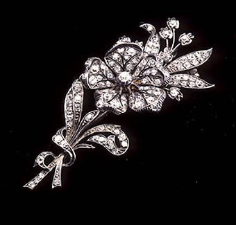 Diamond Brooch
