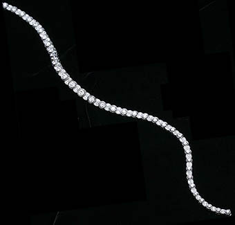 Diamond and Platinum Necklace