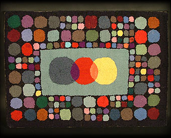 Lisa McVeigh Hooked Rug